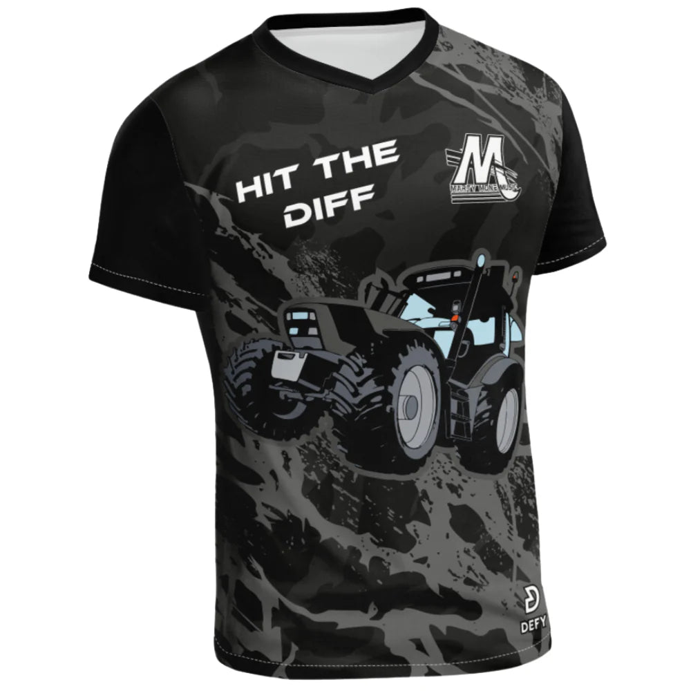Marty Mone - Limited Edition Hit The Diff Jersey - Black