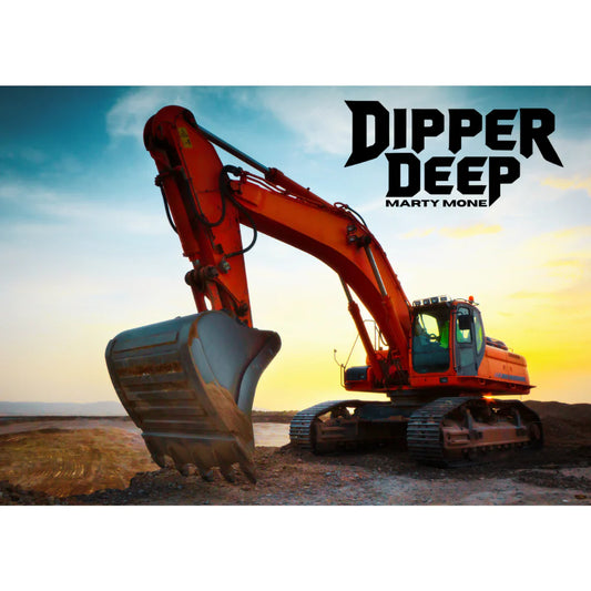 A3 Signed Dipper Deep Poster (Orange Digger)