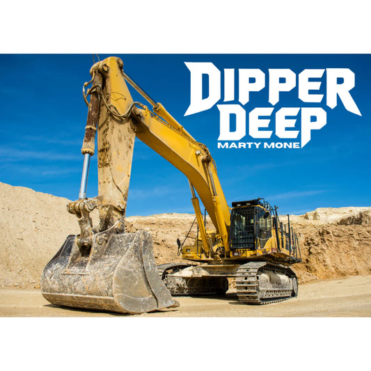 A3 Signed Dipper Deep Poster (Yellow Digger)