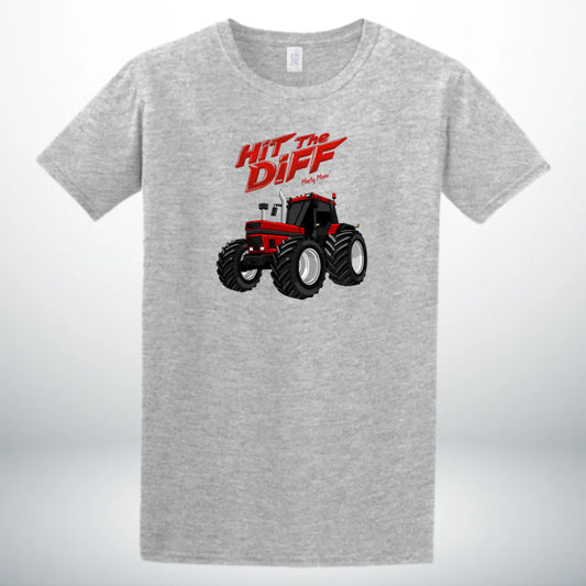 Just in Case - Hit The Diff Grey T-Shirt