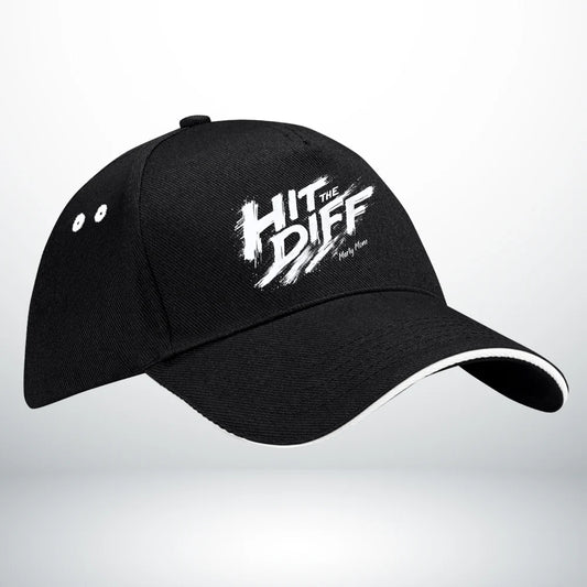 Black Hit The Diff Baseball Hat