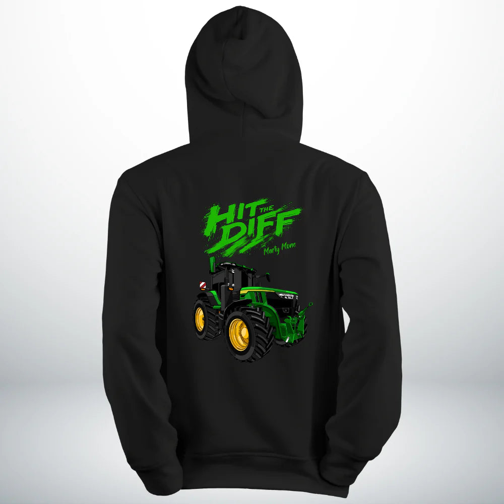Hit The Diff JD Hoodie - Black