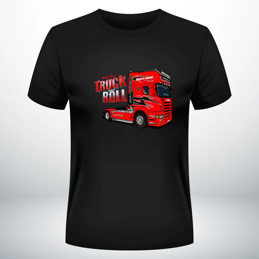 Truck and Roll R580 - Black Tshirt